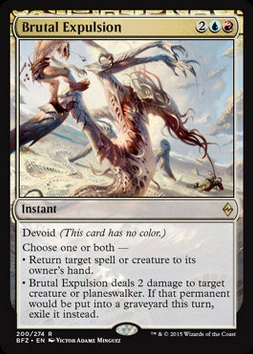Brutal Expulsion ~ Battle for Zendikar [ EX ] [ MTG ]