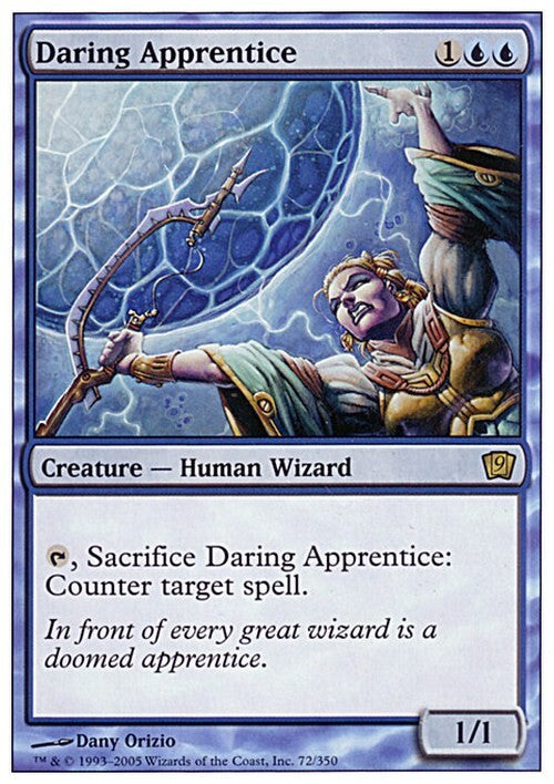 Daring Apprentice ~ Ninth Edition [ EX ] [ Magic MTG ]
