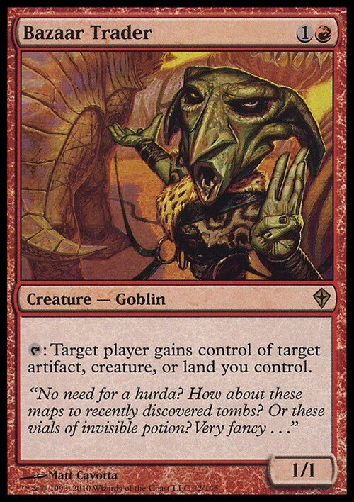 Bazaar Trader ~ Worldwake [ EX ] [ Magic MTG ]