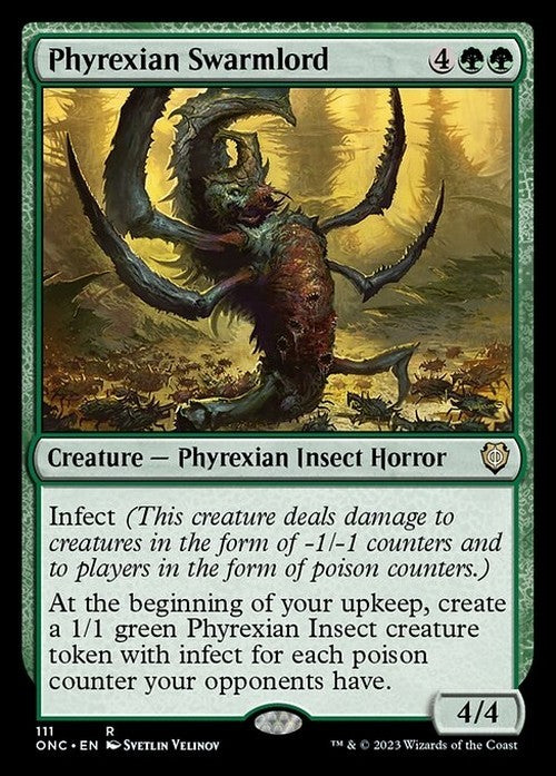 Phyrexian Swarmlord ~ Commander: Phyrexia [ NM ] [ Magic MTG ]
