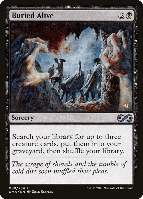 Buried Alive ~ Ultimate Masters [ NM ] [ Magic MTG ]