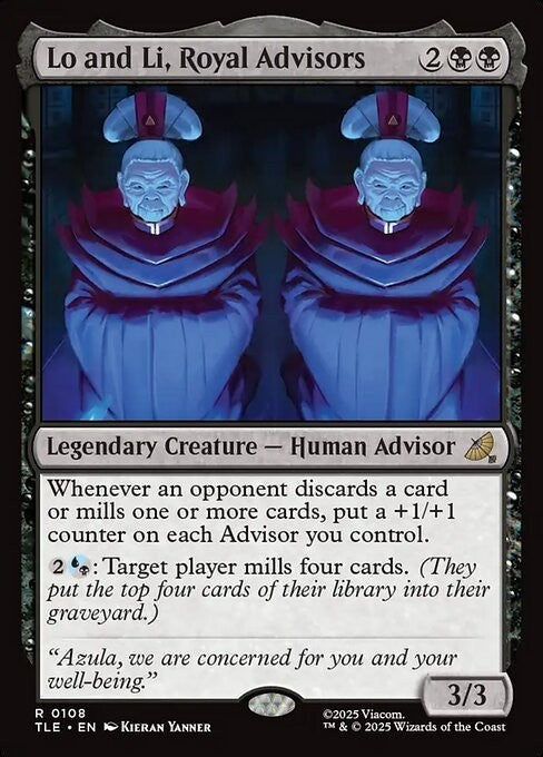 Lo and Li, Royal Advisors ~ Avatar: The Last Airbender [ NM ] [ Magic MTG ]
