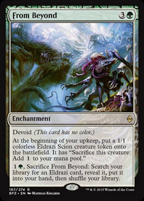 From Beyond ~ Battle for Zendikar [ EX ] [ Magic MTG ]