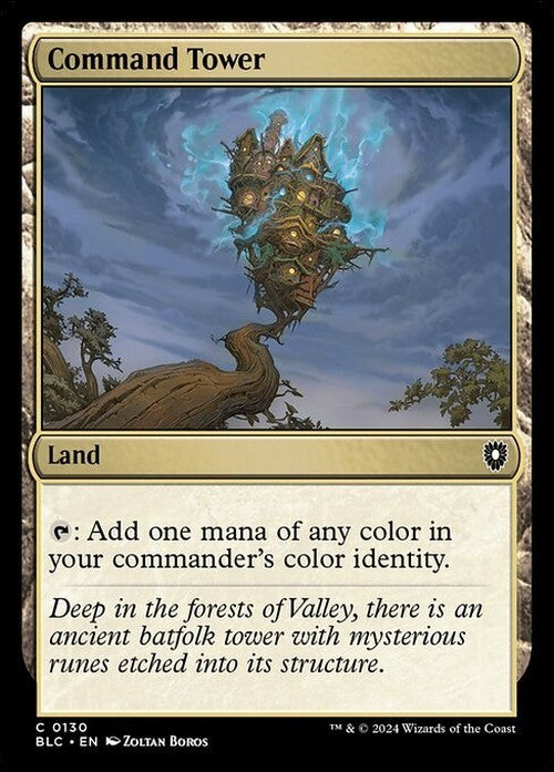 Command Tower ~ Commander: Bloomburrow [ NM ] [ Magic MTG ]
