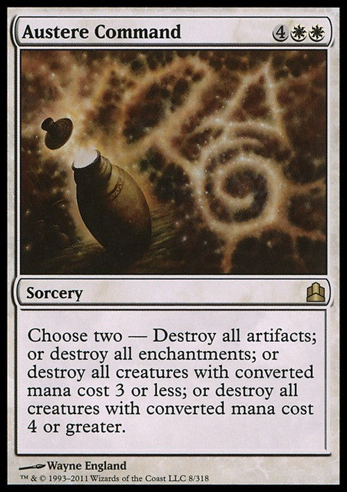 Austere Command ~ Commander 2011 [ EX ] [ Magic MTG ]