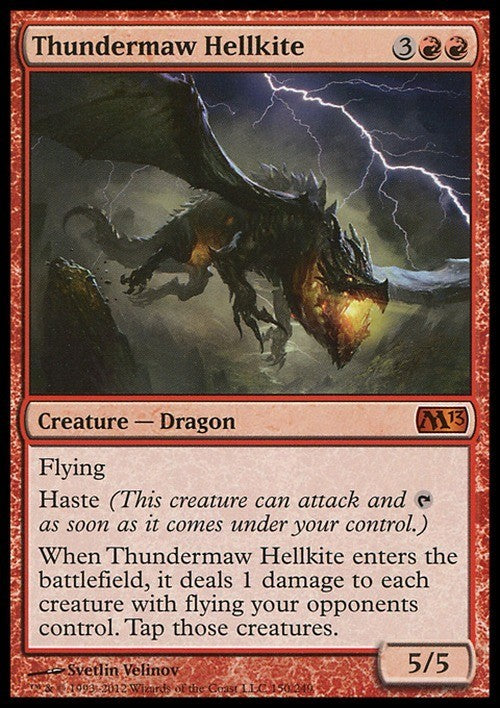 Thundermaw Hellkite ~ Magic 2013 [ EX ] [ Magic MTG ]