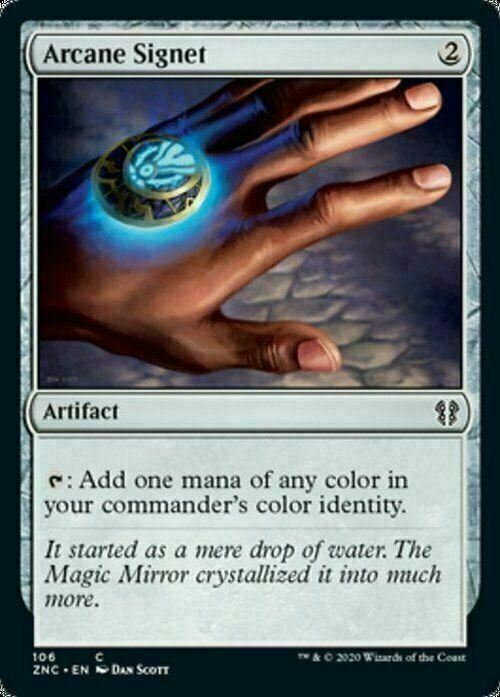 Arcane Signet ~ Commander: Zendikar Rising [ NM ] [ Magic MTG ]