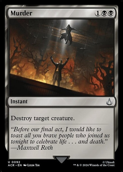 Murder ~ Assassin's Creed [ NM ] [ Magic MTG ]