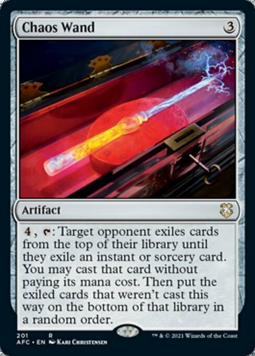 Chaos Wand ~ Commander: Adventures in the Forgotten Realms [ NM ] [ MTG ]