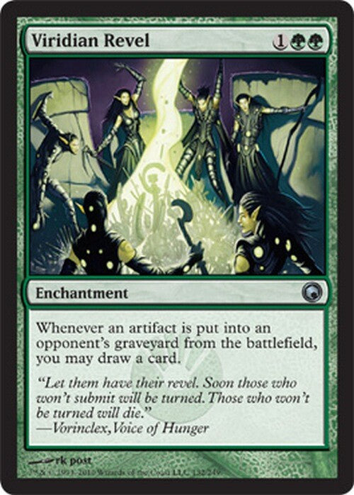 Viridian Revel ~ Scars of Mirrodin [ EX ] [ Magic MTG ]