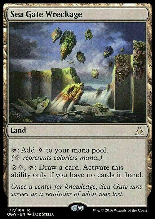 Sea Gate Wreckage ~ Oath of the Gatewatch [ EX ] [ Magic MTG ]