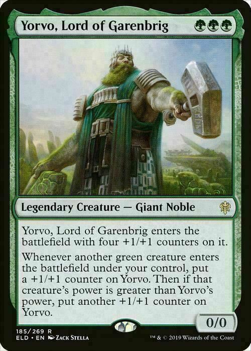 Yorvo, Lord of Garenbrig ~ Throne of Eldraine [ EX ] [ Magic MTG ]