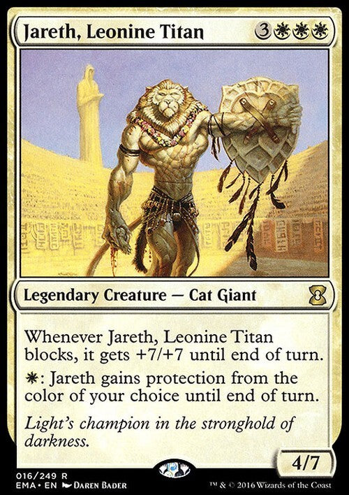 Jareth, Leonine Titan ~ Eternal Masters [ EX ] [ Magic MTG ]
