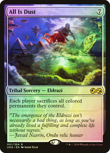 FOIL All Is Dust ~ Ultimate Masters [ EX ] [ Magic MTG ]