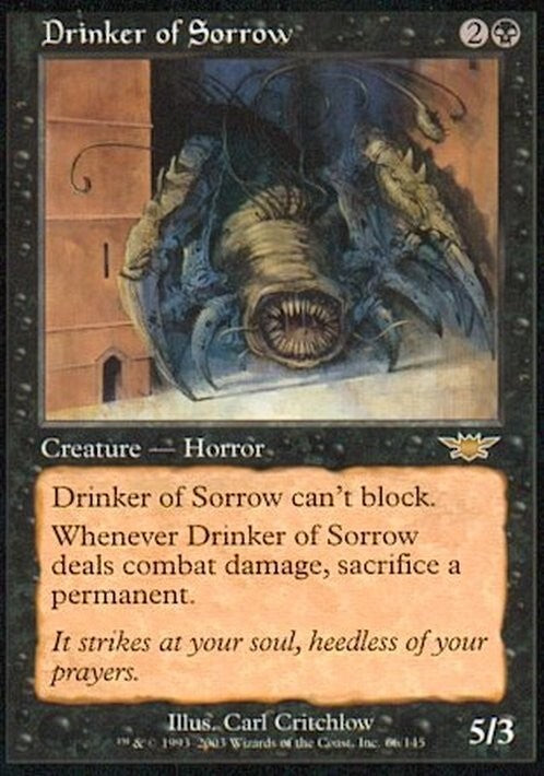 Drinker of Sorrow ~ Legions [ EX ] [ Magic MTG ]