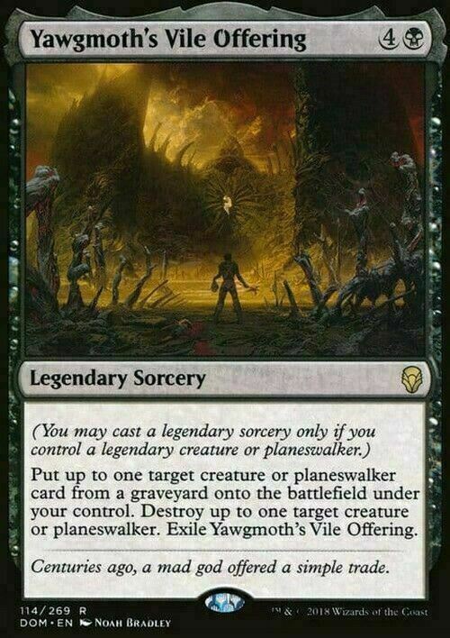 Yawgmoth's Vile Offering ~ Dominaria [ EX ] [ Magic MTG ]
