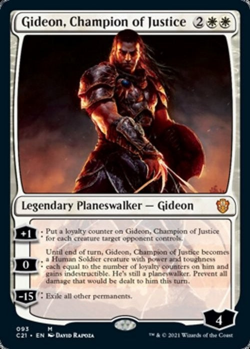 Gideon, Champion of Justice ~ Commander: Strixhaven [ NM ] [ Magic MTG ]