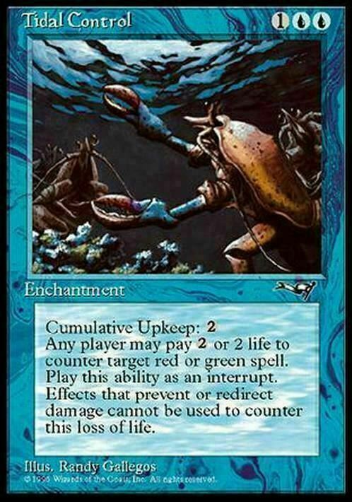 Tidal Control ~ Alliances [ EX ] [ Magic MTG ]