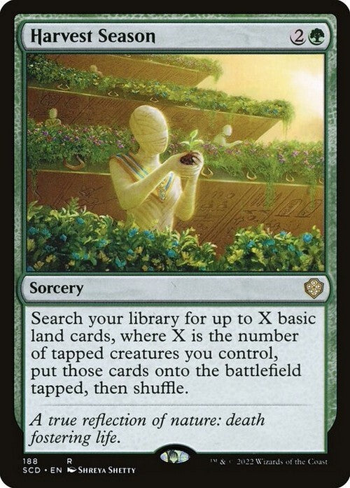 Harvest Season ~ Starter Commander [ NM ] [ Magic MTG ]