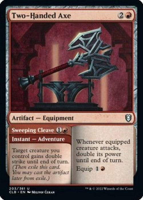 Two-Handed Axe ~ Commander Legends 2 [ NM ] [ Magic MTG ]