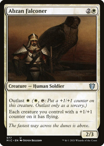 Abzan Falconer ~ Commander: Midnight Hunt [ NM ] [ Magic MTG ]