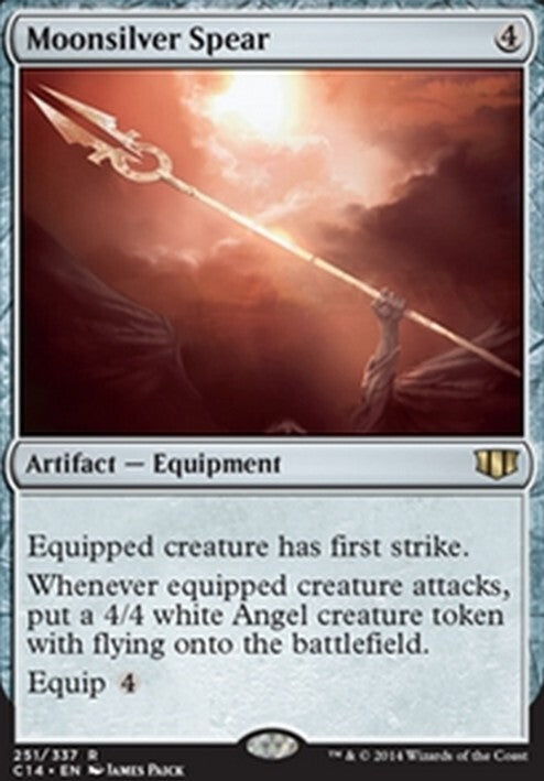 Moonsilver Spear ~ Commander 2014 [ EX ] [ Magic MTG ]