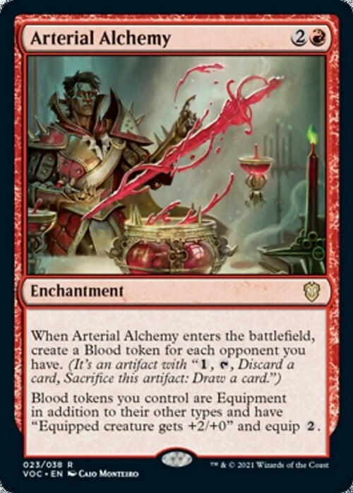 Arterial Alchemy ~ Commander: Crimson Vow [ NM ] [ MTG ]