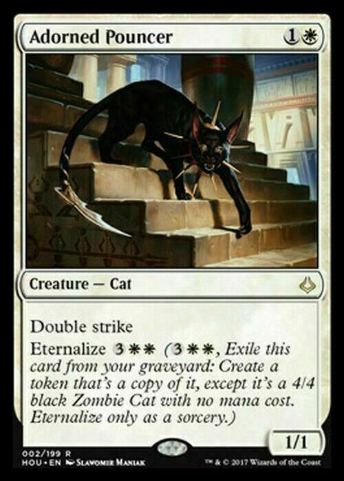 Adorned Pouncer ~ Hour of Devastation [ EX ] [ Magic MTG ]