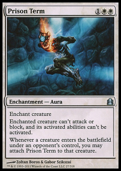 Prison Term ~ Commander 2011 [ EX ] [ Magic MTG ]