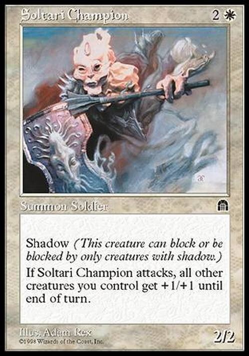 Soltari Champion ~ Stronghold [ EX ] [ Magic MTG ]