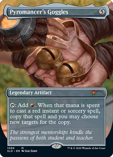Pyromancer's Goggles ~ Secret Lair [ EX ] [ Magic MTG ] - London Magic Traders Ltd