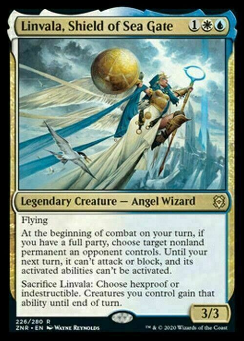 Linvala, Shield of Sea Gate ~ Zendikar Rising [ NM ] [ MTG ]