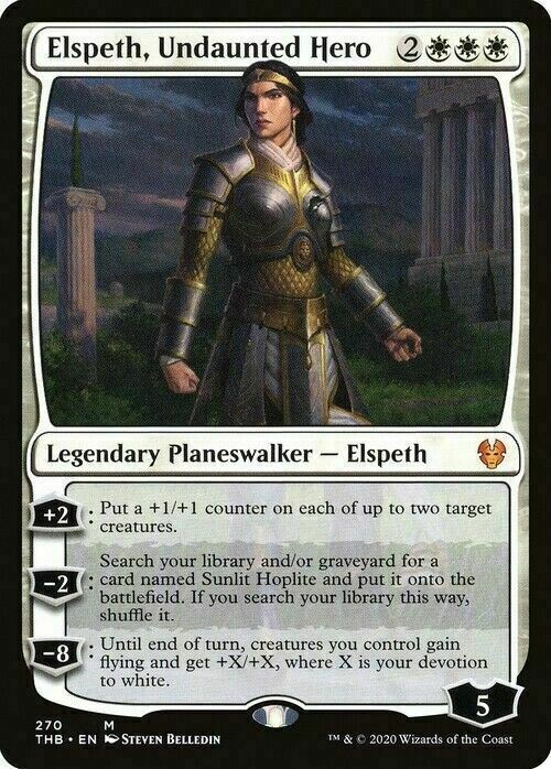 Elspeth, Undaunted Hero ~ Theros Beyond Death [ NM ] [ Magic MTG ]
