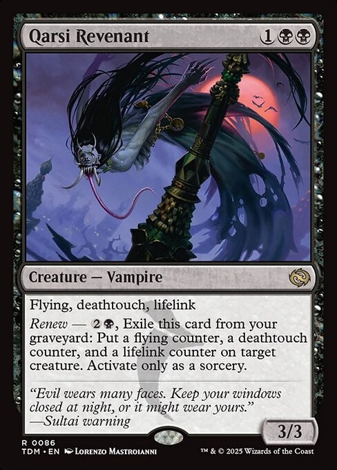 Qarsi Revenant ~ Tarkir: Dragonstorm [ NM ] [ Magic MTG ]