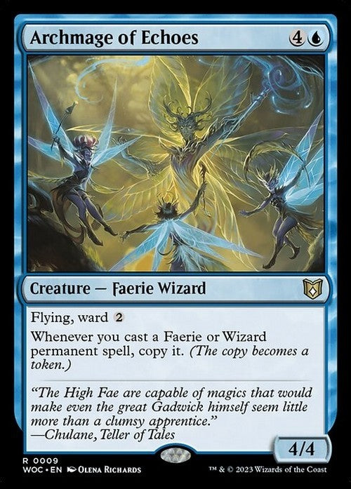 Archmage of Echoes ~ Commander: Wilds of Eldraine [ NM ] [ Magic MTG ]