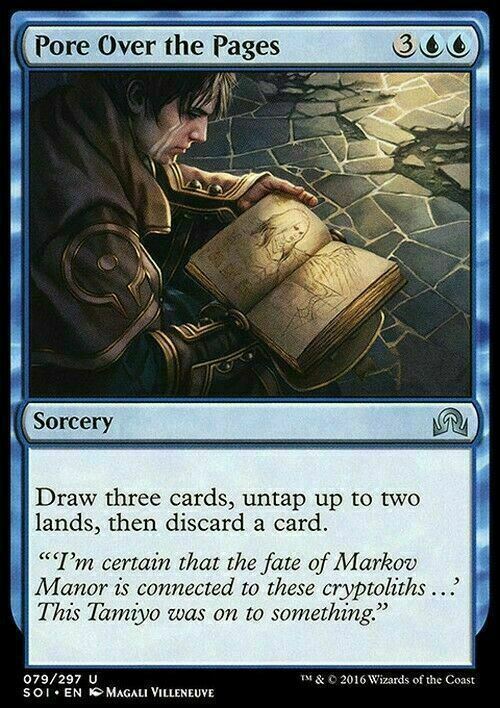 Pore Over the Pages ~ Shadows over Innistrad [ EX ] [ Magic MTG ]