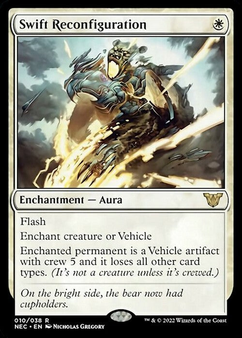 Swift Reconfiguration ~ Commander: Kamigawa: Neon Dynasty [ NM ] [ MTG ]