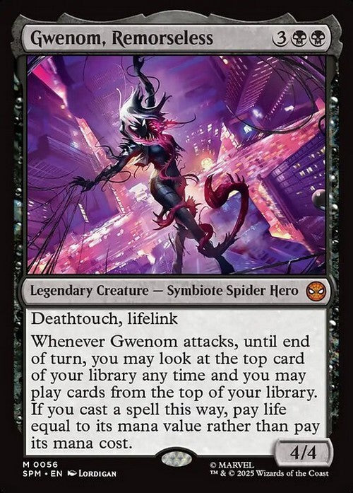 Gwenom, Remorseless ~ Spider-Man [ NM ] [ Magic MTG ]