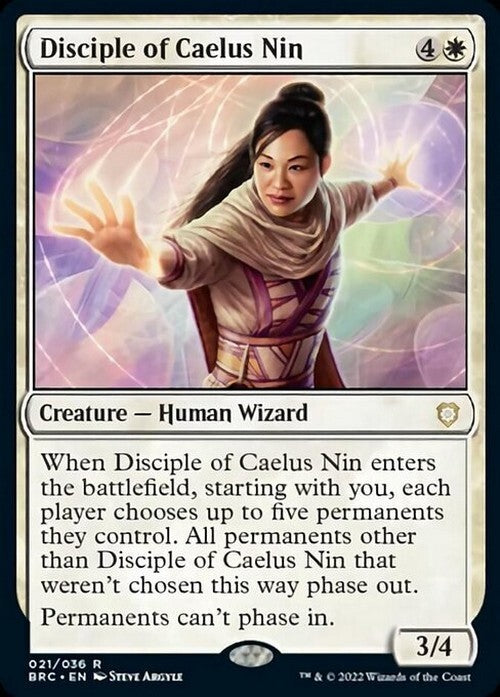 Disciple of Caelus Nin ~ Commander: The Brothers' War [ NM ] [ Magic MTG ]