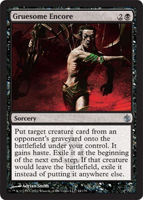 Gruesome Encore ~ Mirrodin Besieged [ EX ] [ Magic MTG ]