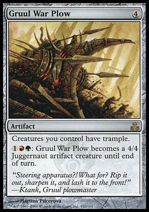 Gruul War Plow ~ Guildpact [ EX ] [ Magic MTG ]