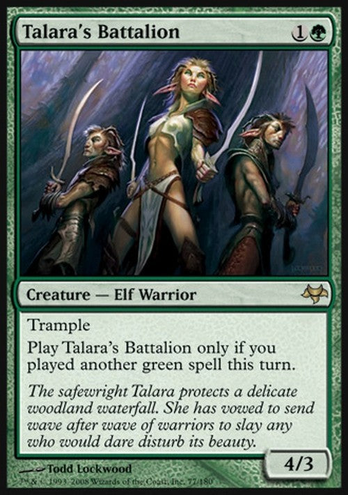 Talara's Battalion ~ Eventide [ EX ] [ Magic MTG ]