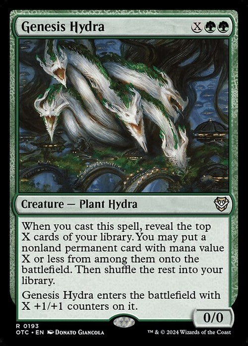 Genesis Hydra ~ Commander: Outlaws of Thunder Junction [ NM ] [ Magic MTG ]