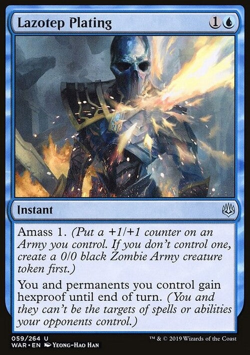 Lazotep Plating ~ War of the Spark [ EX ] [ Magic MTG ]