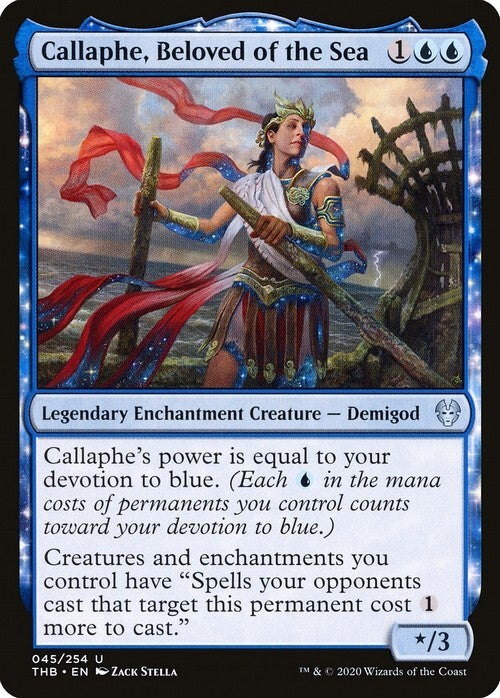 Callaphe, Beloved of the Sea ~ Theros Beyond Death [ NM ] [ Magic MTG ]