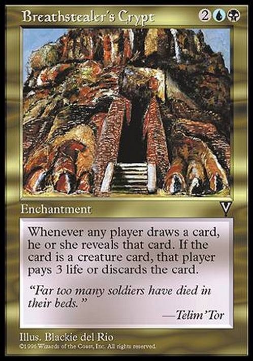 Breathstealer's Crypt ~ Visions [ EX ] [ Magic MTG ]