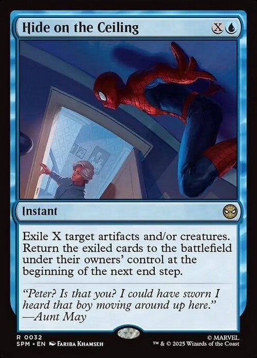Hide on the Ceiling ~ Spider-Man [ NM ] [ Magic MTG ]
