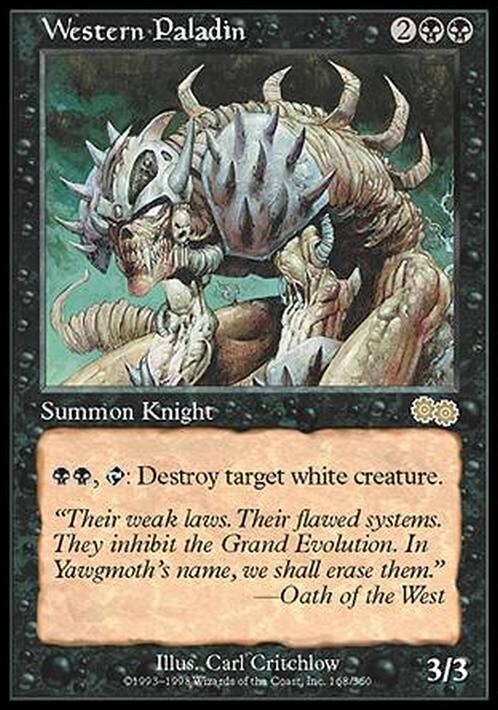 Western Paladin ~ Urza's Saga [ EX ] [ Magic MTG ]