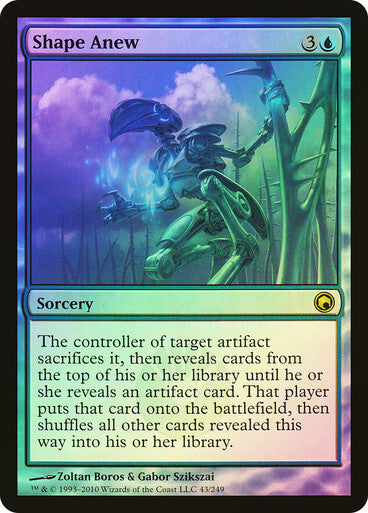 FOIL Shape Anew ~ Scars of Mirrodin [ NM ] [ Magic MTG ]