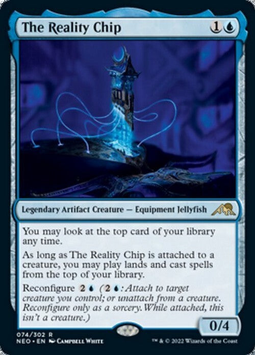 The Reality Chip ~ Kamigawa: Neon Dynasty [ EX ] [ Magic MTG ]